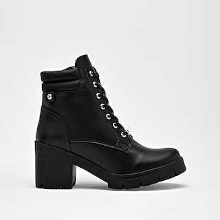 Foto 6 | Foto 6 | Moramora Botín Tacón Negro Para Mujer