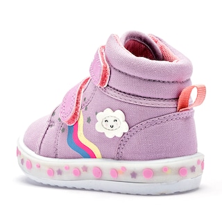 Foto 3 | Foto 3 | Bubble Gummers Botín Con Luces Lila Para Niña