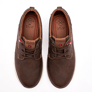 Foto 3 | Foto 3 | Negro Total Zapato Cafe Camel Para Niño