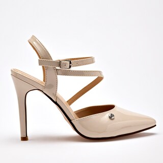 Foto 6 | Foto 6 | Moramora Zapatilla Beige Charol Para Mujer
