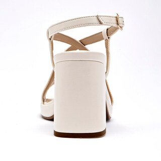 Foto 5 | Foto 5 | Lady Paulina Zapatilla Abierta Latte Para Mujer