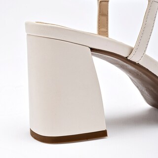 Foto 8 | Foto 8 | Lady Paulina Zapatilla Abierta Latte Para Mujer