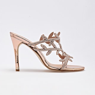 Foto 7 | Foto 7 | Crivelli Zapatilla Abierta Oro Rosa Para Mujer