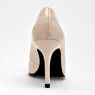 Foto 6 | Foto 6 | Clasben Zapatilla Beige Negro Charol Para Mujer