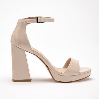 Foto 6 | Foto 6 | Clasben Zapatilla Abierta Maquillaje Charol Para Mujer