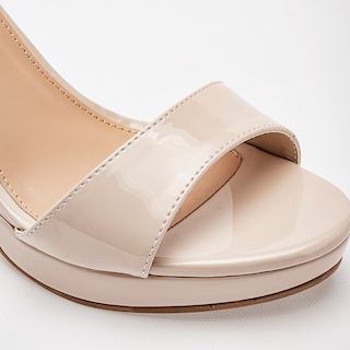 Foto 7 | Foto 7 | Clasben Zapatilla Abierta Maquillaje Charol Para Mujer