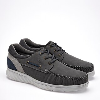 Foto 2 | Foto 2 | Negro Total Zapato Casual Gris Para Hombre