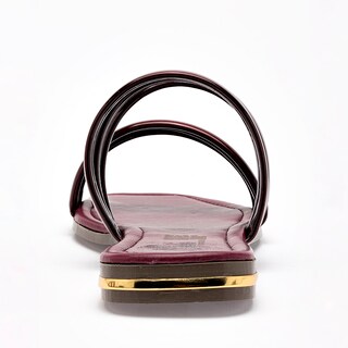 Foto 5 | Foto 5 | Moramora Sandalia Piso Vino Charol Para Mujer