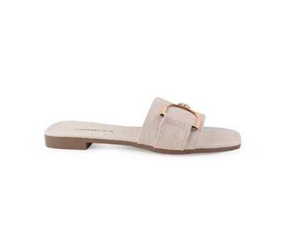 Foto 2 | Foto 2 | Sandalia Gabriela's Beige 4550065 con Herraje para Mujer