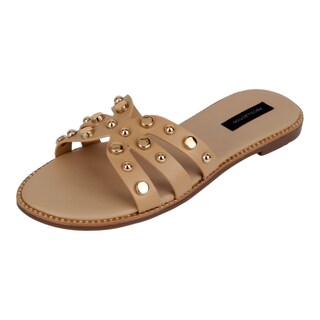 Foto 1 | Foto 1 | Sandalias De Piso Rbbasics Beige Para Mujer