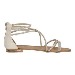 Foto 3 | Foto 3 | Sandalias De Piso Rbcollection Beige Para Mujer