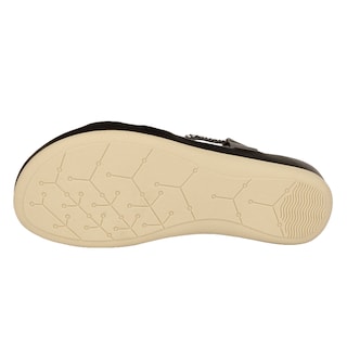 Foto 3 | Foto 3 | Sandalias De Piso Rbcollection Negro Para Mujer