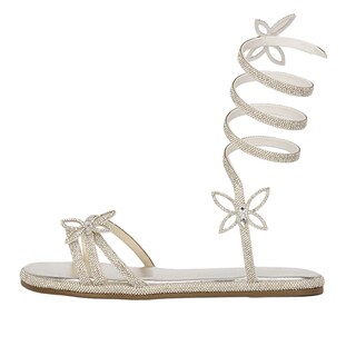 Foto 2 | Foto 2 | Sandalias De Piso Rbcollection Plateado Para Mujer