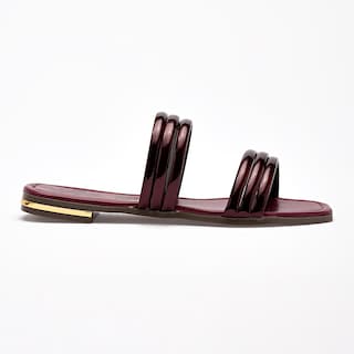 Foto 6 | Foto 6 | Moramora Sandalia Piso Vino Charol Para Mujer