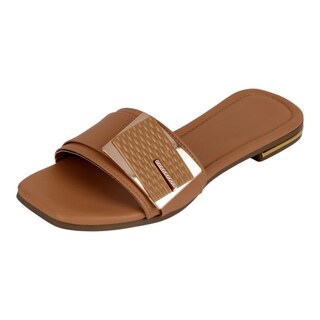 Foto 1 | Foto 1 | Sandalias De Piso Rbbasics Café Para Mujer