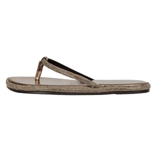 Foto 2 | Foto 2 | Sandalias De Piso Rbcollection Plateado Para Mujer