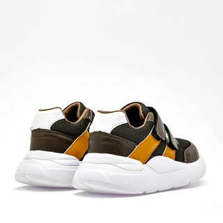 Foto 5 | Foto 5 | Moramora Tenis Olivo Amarillo Blanco Para Preescolar Niño