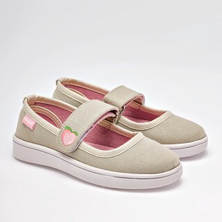 Foto 2 | Foto 2 | Moramora Tenis Flat Beige Para Niña