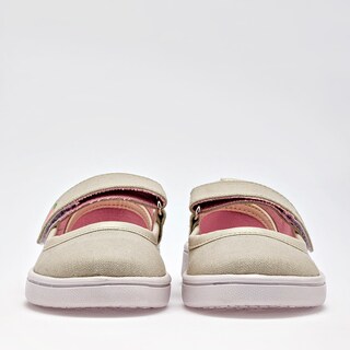 Foto 4 | Foto 4 | Moramora Tenis Flat Beige Para Niña