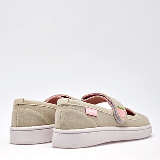 Foto 5 | Foto 5 | Moramora Tenis Flat Beige Para Niña