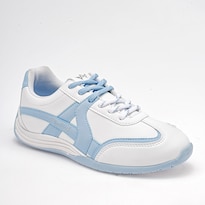 Miss Pink Tenis Blanco Azul Para Mujer
