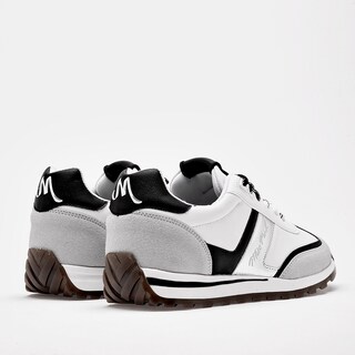 Foto 5 | Foto 5 | Miss Pink Tenis Blanco Negro Plata Para Mujer