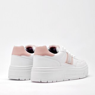 Foto 5 | Foto 5 | Miss Pink Tenis Blanco Rosa Para Mujer