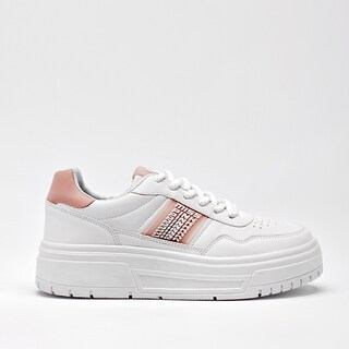 Foto 7 | Foto 7 | Miss Pink Tenis Blanco Rosa Para Mujer