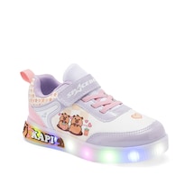 Space Boys Blanco Lila Multicolor Agujeta Elastica Con Luces