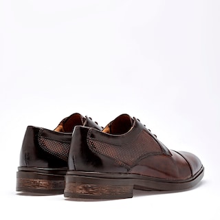 Foto 5 | Foto 5 | Oxford Jockey Club Zapato Vestir Café Para Hombre