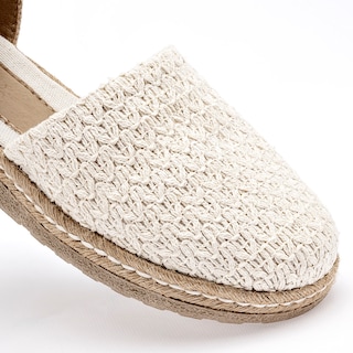 Foto 8 | Foto 8 | Mimar Alpargata Plataforma Latte Para Mujer