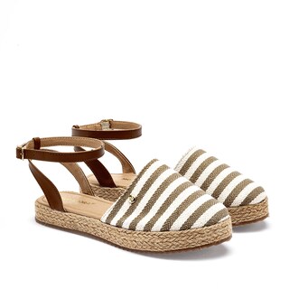 Foto 2 | Foto 2 | Moramora Alpargata Plataforma Beige Cafe Para Mujer