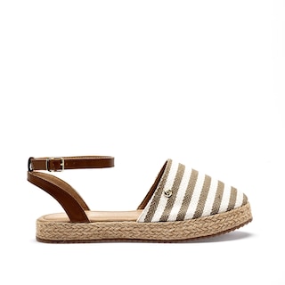 Foto 7 | Foto 7 | Moramora Alpargata Plataforma Beige Cafe Para Mujer