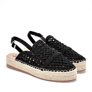 Foto 2 | Foto 2 | Capa De Ozono Alpargata Plataforma Negro Para Mujer