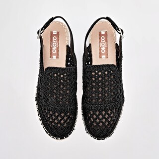 Foto 3 | Foto 3 | Capa De Ozono Alpargata Plataforma Negro Para Mujer