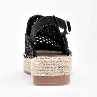 Foto 6 | Foto 6 | Capa De Ozono Alpargata Plataforma Negro Para Mujer