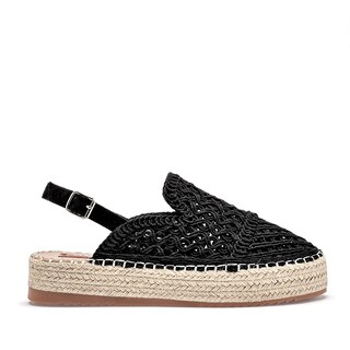 Foto 7 | Foto 7 | Capa De Ozono Alpargata Plataforma Negro Para Mujer