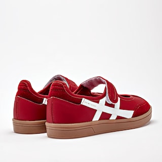 Foto 5 | Foto 5 | Gösh Tenis Flat Rojo Blanco Para Mujer