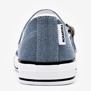 Foto 6 | Foto 6 | Moramora Tenis Flat Mezclilla Para Mujer
