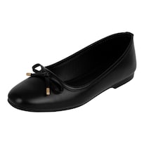 Flats Clásicas Rbbasics Negro Para Mujer