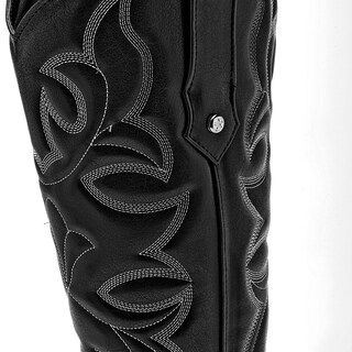 Foto 8 | Foto 8 | Moramora Bota Tacón Negro Para Mujer