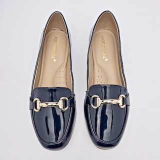 Foto 3 | Foto 3 | Moramora Zapato Casual Marino Charol Para Mujer