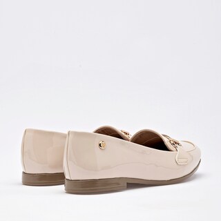 Foto 5 | Foto 5 | Moramora Mocasín Beige Charol Para Mujer