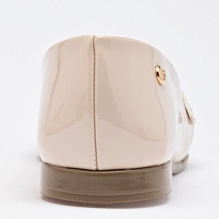 Foto 6 | Foto 6 | Moramora Mocasín Beige Charol Para Mujer