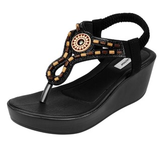 Foto 1 | Foto 1 | Sandalias Con Plataforma Rbcollection Negro Para Mujer