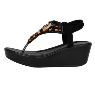 Foto 2 | Foto 2 | Sandalias Con Plataforma Rbcollection Negro Para Mujer