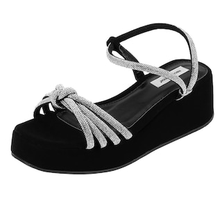 Foto 1 | Foto 1 | Sandalias Con Plataforma Rbcollection Negro Para Mujer