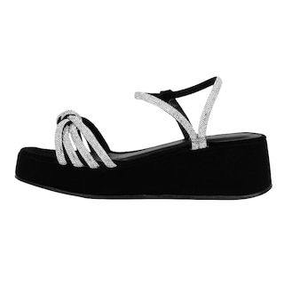 Foto 2 | Foto 2 | Sandalias Con Plataforma Rbcollection Negro Para Mujer