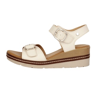 Foto 2 | Foto 2 | Sandalias Con Plataforma Rbcollection Beige Para Mujer
