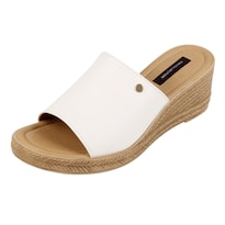 Sandalias Con Plataforma Rbcollection Blanco Para Mujer